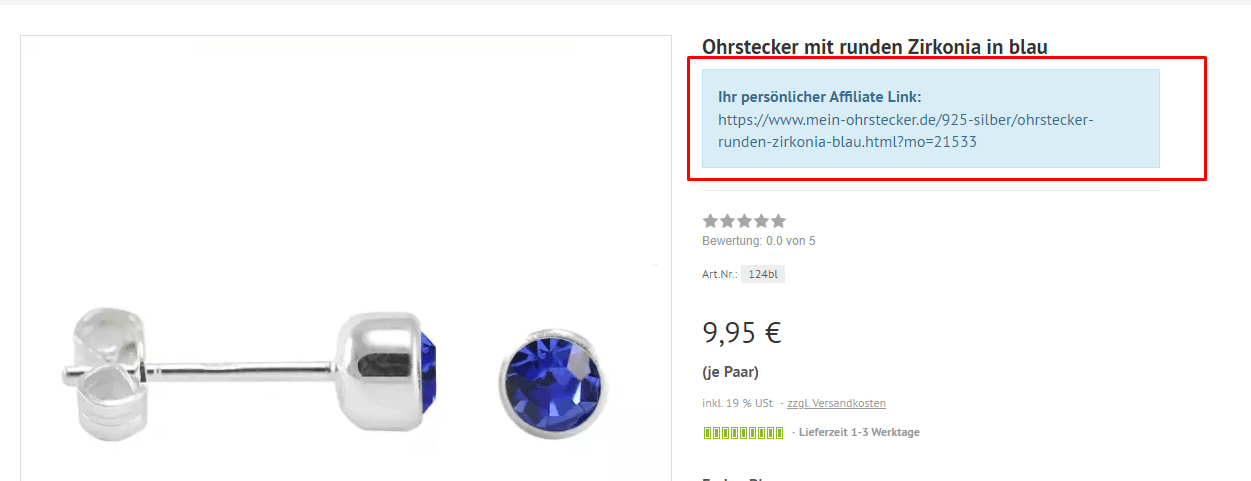 Affiliate Beispiel Link