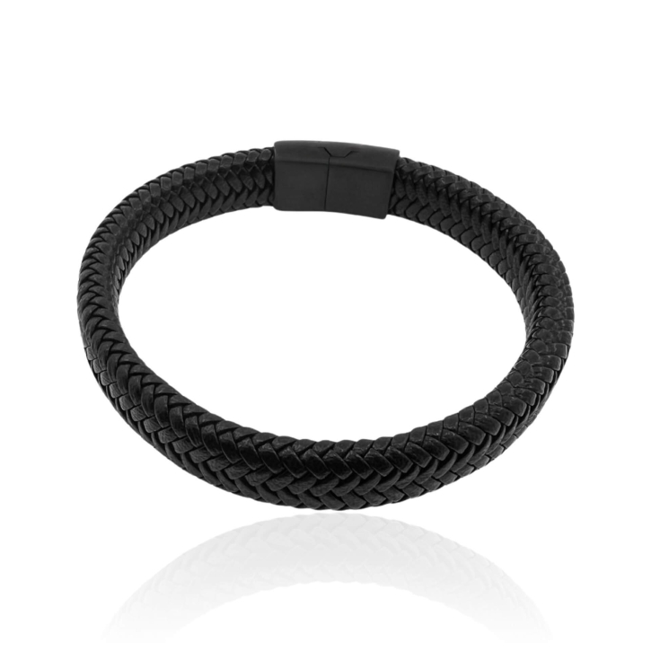 MARTIN1985 Hochwertiges Echtleder Armband Unisex Damen Herren Leder mit magnetischem Edelstahlverschluss Geschenkverpackung