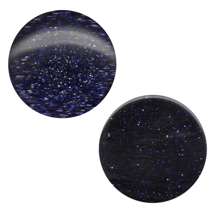 Blauer Sandstein Cabochon Klebstein 15mm