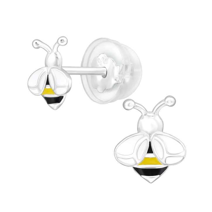 Kinder Ohrringe 925 Sterling Silber Ohrstecker mit Biene
