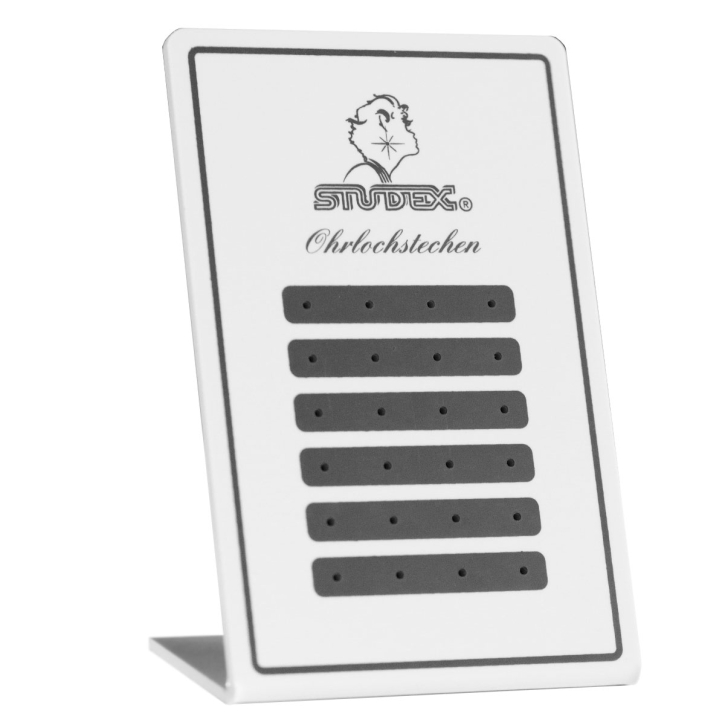 Studex Ohrstecker Acryl Display für 12 Paar