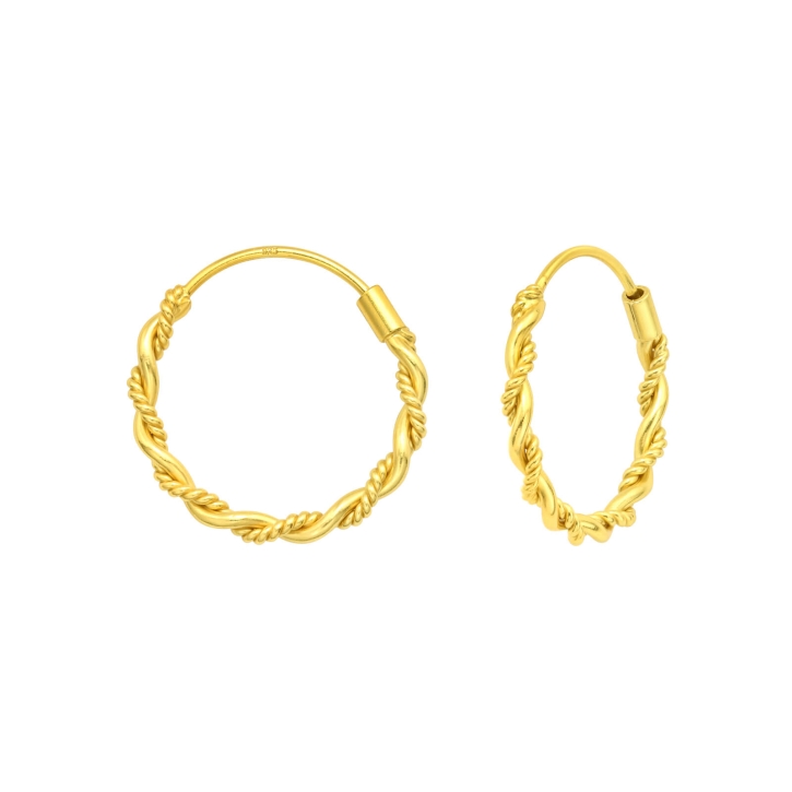 Vinani Orecchini A Cerchio In Argento 925 – Brillanti, Anallergici, Senza Nichel, Made In Germany