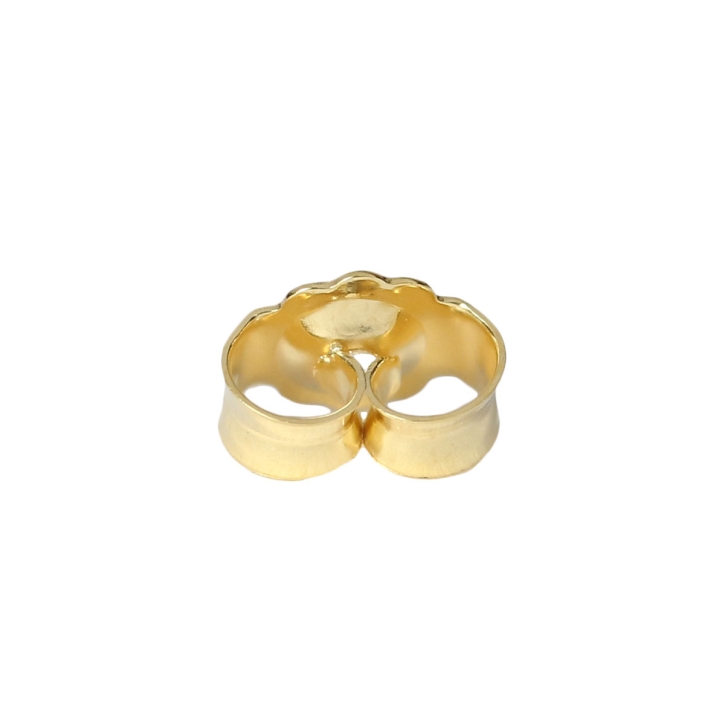 333er Gold Ohrschmuck 333 Gold Ohrstecker Mit Zirkonia – Einzelstück In 2,5 Bis 5,5 Mm, 8 Karat Gelbgold, Butterfly-Verschluss Ohrstecker Echt Gold Damen