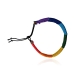 MARTIN1985 Modisches Armband Regenbogen Baumwolle Pride LGBTQ mit Geschenkverpackung