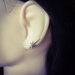 Ear Climber 925 Sterling Silber mit Nordstern Ohrstecker Ohrklemme