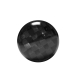 Fake Plug Ohrstecker schwarz Carbonfaser 8mm klein in schwarz