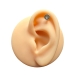 Helix Ohrpiercing 316L Chirurgenstahl mit Schraube
