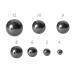 10 x Imitierte Perlen angebohrt Swarovski Elements in verschiedenen Farben 4-12mm