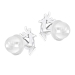 Kinder Ohrringe Ohrstecker 925 Sterling Silber mit springendem Rentier