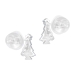 Kinder Ohrringe Ohrstecker Weihnachtsbaum 925 Sterling Silber Tannenbaum mit Zirkonia