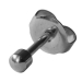 Erstohrstecker Set Chirurgenstahl - 12 Paar Sterile Ohrstecker Knopfform 3mm