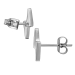 Titan Ohrringe Ohrstecker mit Blitz
