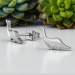 Titan Ohrringe Ohrstecker Dinosaurier mit Brachiosaurus