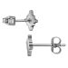 Titan Ohrringe Ohrstecker mit Stern 5mm