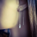 Ohrringe 925 Sterling Silber Durchzieher mit Zirkonia 5mm