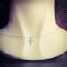 Set 925 Sterling Silber Zirkonia Ohrringe Ohrstecker und Kreuz-Kette