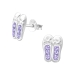 Ohrstecker 925 Sterling Silber Ballettschuhe in verschiedenen Farben