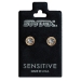 Studex Sensitive Chirurgenstahl Ohrstecker vergoldet mit April-Kristall 2-3mm