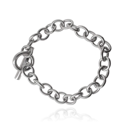 MARTIN1985 Armband 316L Chirurgenstahl 20cm Karabinerverschluss Unisex Damen Herren mit Geschenkverpackung
