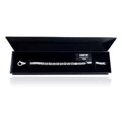 MARTIN1985 Hochwertiges Armband Königskette Ø 4,7mm 925 Sterling Silber 19cm Unisex Damen Herren mit Geschenkverpackung