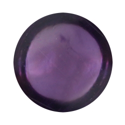 Cabochon Amethyst Klebstein rund 6mm