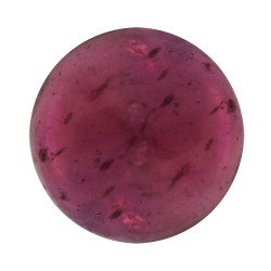Cabochon Granat Klebstein rund 2,5mm