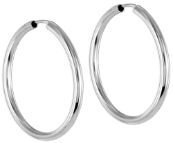 Creolen Ohrringe 925 Sterling Silber 60-80mm