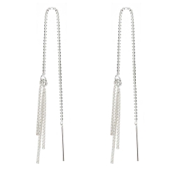 Durchzieher 925 Sterling Silber mit Ketten im venezianischem Stil