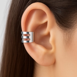 Ear Cuff Ohrschmuck Chirurgenstahl zweispaltig