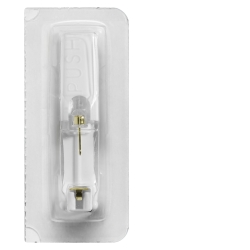 Ohrringe Erstohrstecker 750er Gelbgold mit April Kristall 2-3mm Studex System 75