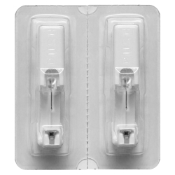 Erstohrstecker Chirurgenstahl mit imitierter Perle 3mm Studex System 75
