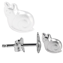 Ohrstecker Schnecke 925 Sterling Silber