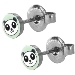 Studex Erstohrstecker Chirurgenstahl mit Pandabär Studex System 75