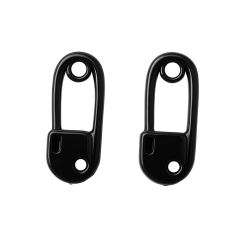Ohrringe Ohrstecker Acryl mit Sicherheitsnadel
