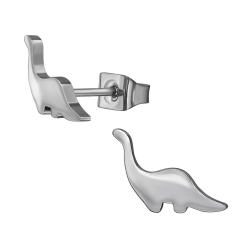 Titan Ohrringe Ohrstecker Dinosaurier mit Brachiosaurus