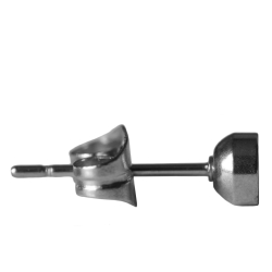 10 x Ohrstecker Ohrring Rohling mit Fassung und Öse