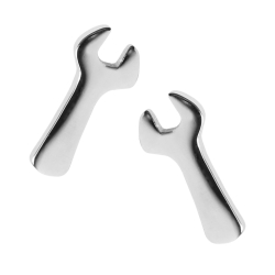 Chirurgenstahl Ohrstecker Schraubenschlüssel Ohrringe