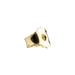 Ohrmutter 585 Gelbgold 14ct Butterfly-Verschluss 6,5 mm