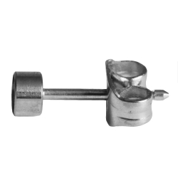 Ohrstecker Rohling Zargenstecker Edelstahl 2mm
