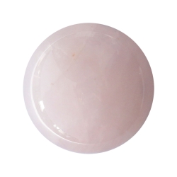 Rosenquarz Cabochon Klebstein 3-14mm