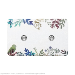 50 x Schmuckkarten für Ohrschmuck mit Naturmuster