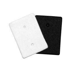 50 x Schmuckkarten Ohrstecker Pappe in weiß oder schwarz