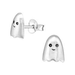 Gespenst Kinder Ohrringe Ohrstecker 925 Sterling Silber Geist