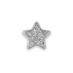 Chirurgenstahl Ohrstecker Glitterline mit Stern in transparent Studex Sensitive