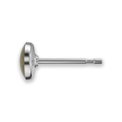 Chirurgenstahl Ohrstecker mit Smilie Studex Sensitive