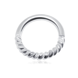 Ohrring Tragus Ohrpiercing 925 Sterling Silber Stabdicke 0,8mm