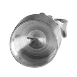 Ohrstecker Rohling Zargenstecker 925 Sterling Silber 6mm